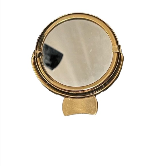 Vintage Finessa La Mode  white Karung Snake  Handbag and comb and Mirror - Picture 7 of 12